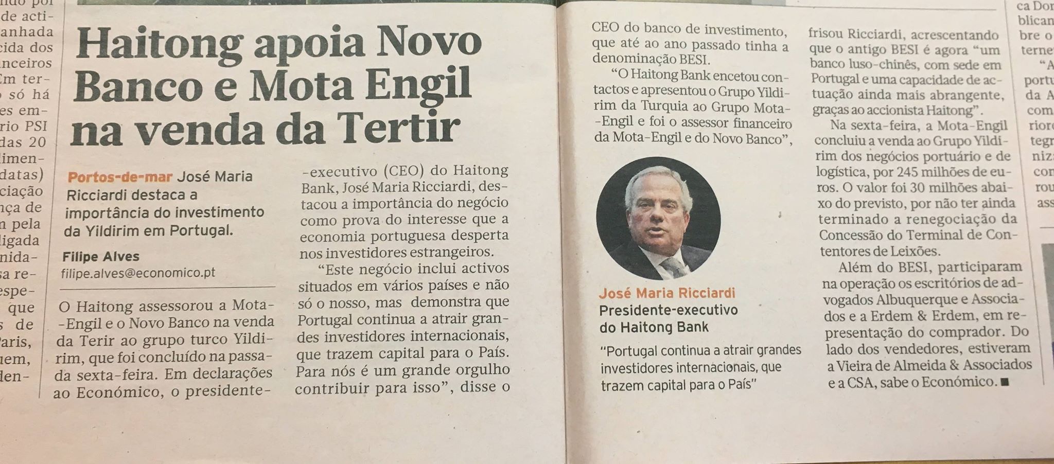<p>in <em>Diário Económico</em></p>